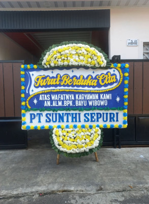 Papan Bunga Duka di Kenali Besar